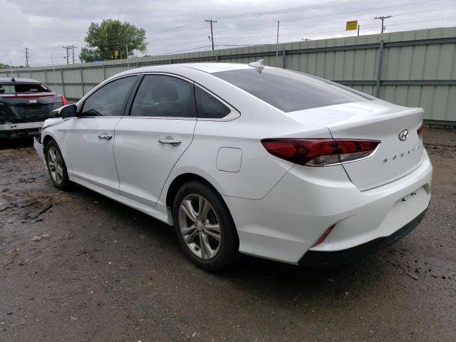 5NPE34AF1KH738421 - 2019 HYUNDAI SONATA LIMITED WHITE photo 2