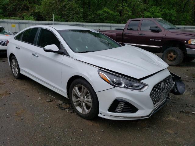 5NPE34AF1KH738421 - 2019 HYUNDAI SONATA LIMITED WHITE photo 4