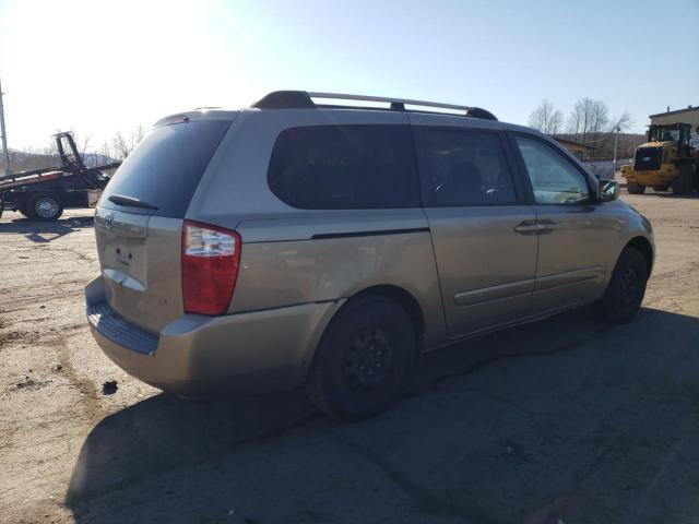 KNDMB233066053218 - 2006 KIA SEDONA EX TAN photo 3