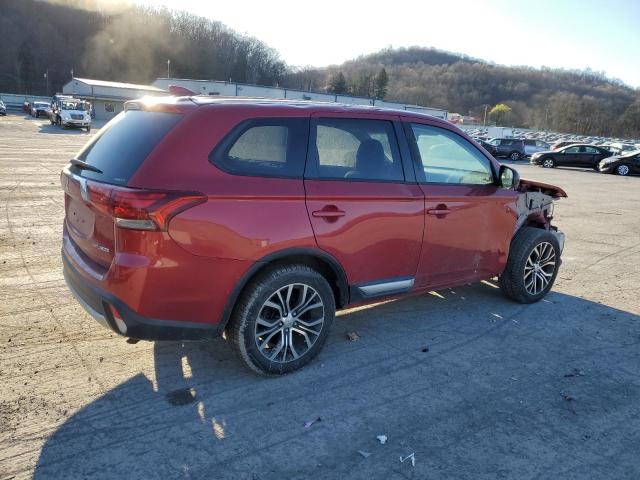 JA4AZ2A3XHZ037508 - 2017 MITSUBISHI OUTLANDER ES RED photo 3