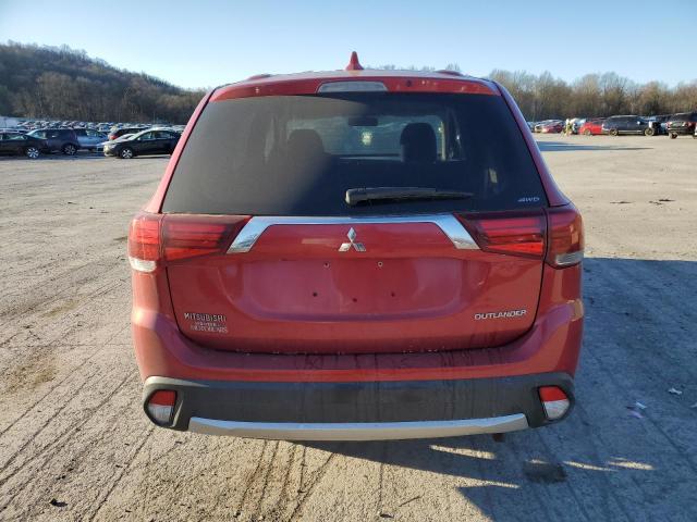 JA4AZ2A3XHZ037508 - 2017 MITSUBISHI OUTLANDER ES RED photo 6