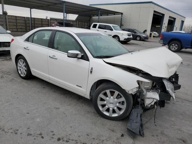 3LNDL2L32BR761444 - 2011 LINCOLN MKZ HYBRID WHITE photo 4