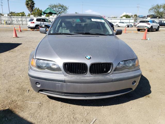 WBAAZ33495KW77423 - 2005 BMW 325 IS SULEV SILVER photo 5