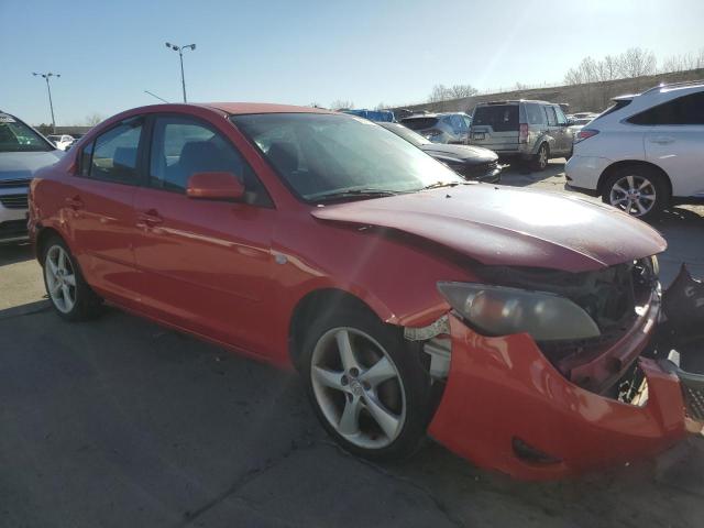 JM1BK12G561528980 - 2006 MAZDA 3 I RED photo 4