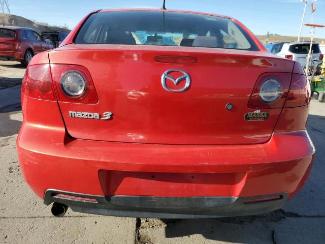 JM1BK12G561528980 - 2006 MAZDA 3 I RED photo 6