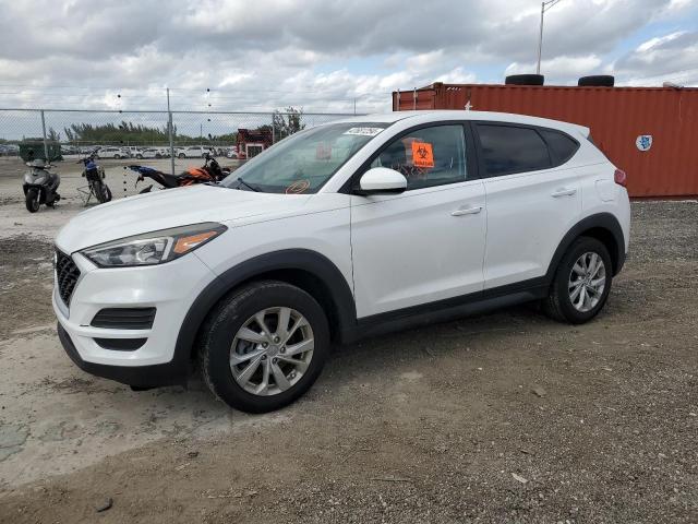 KM8J23A41KU026941 - 2019 HYUNDAI TUCSON SE WHITE photo 1