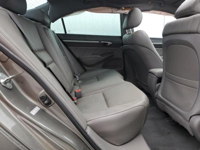 1HGFA16978L061604 - 2008 HONDA CIVIC EXL GRAY photo 10