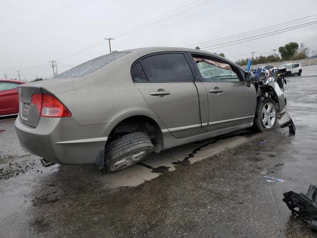 1HGFA16978L061604 - 2008 HONDA CIVIC EXL GRAY photo 3