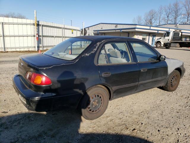 1NXBR12E5YZ313381 - 2000 TOYOTA COROLLA VE BLACK photo 3