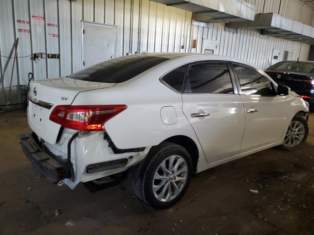 3N1AB7AP5KY317531 - 2019 NISSAN SENTRA S WHITE photo 3