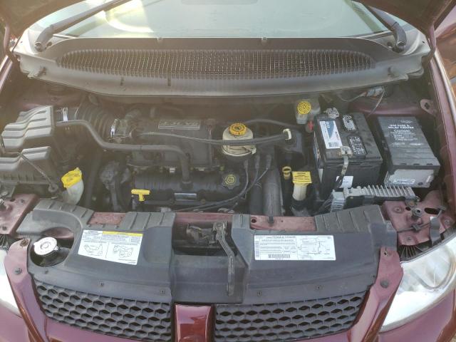 1D4GP25373B167153 - 2003 DODGE CARAVAN SE BURGUNDY photo 12