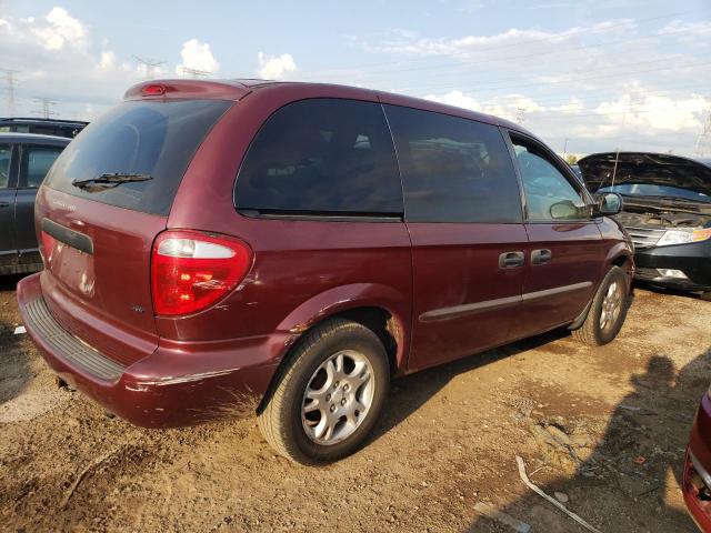 1D4GP25373B167153 - 2003 DODGE CARAVAN SE BURGUNDY photo 3