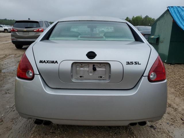 1N4BA41E94C876521 - 2004 NISSAN MAXIMA SE SILVER photo 6