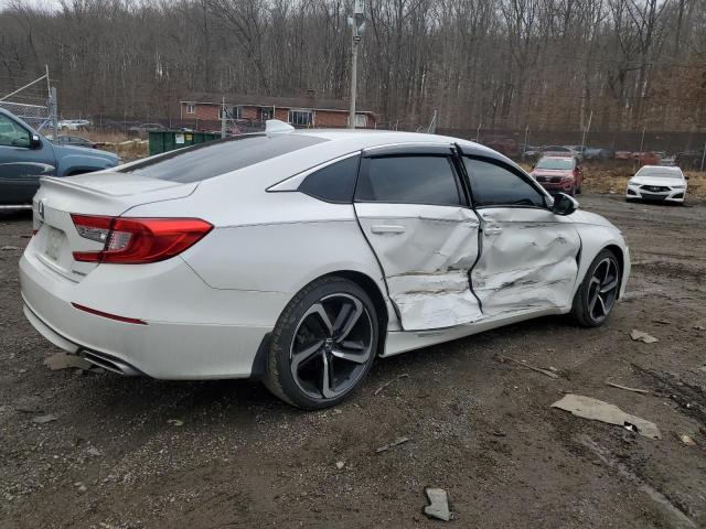 1HGCV1F31KA159629 - 2019 HONDA ACCORD SPORT WHITE photo 3