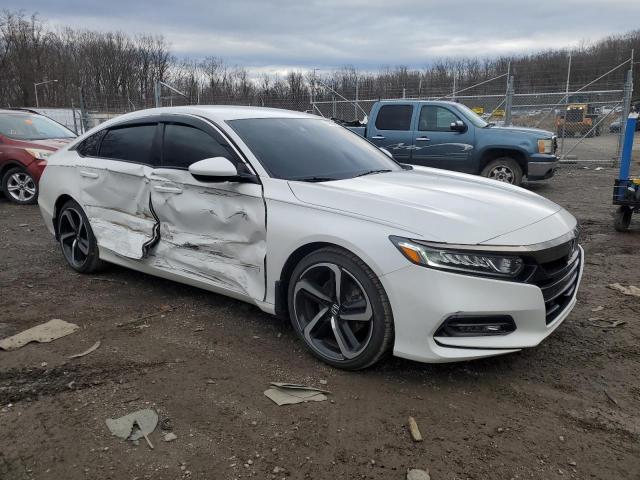 1HGCV1F31KA159629 - 2019 HONDA ACCORD SPORT WHITE photo 4