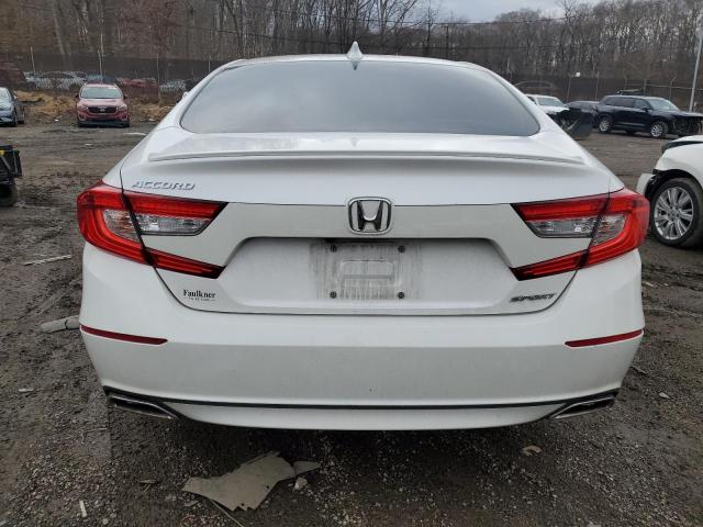 1HGCV1F31KA159629 - 2019 HONDA ACCORD SPORT WHITE photo 6