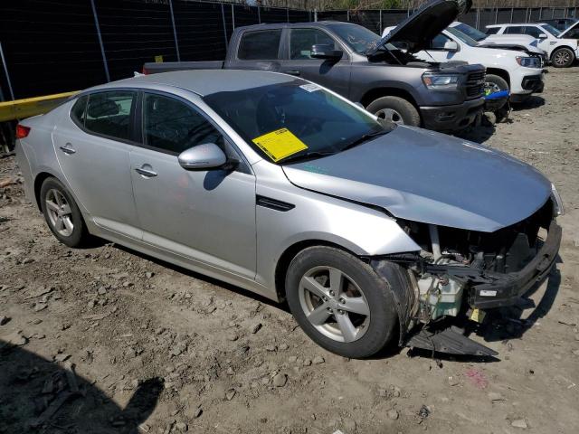 5XXGM4A70EG281650 - 2014 KIA OPTIMA LX SILVER photo 4