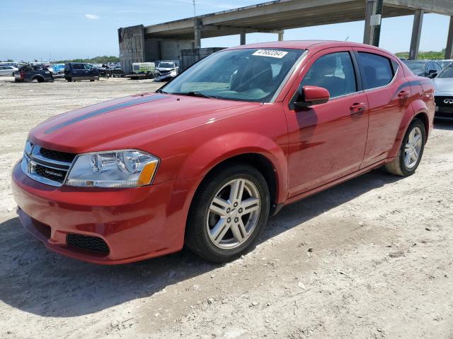 2012 DODGE AVENGER SXT, 