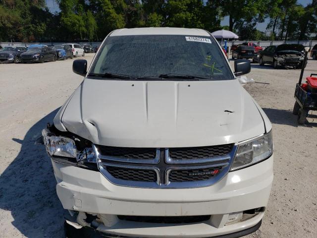 3C4PDCAB4FT553816 - 2015 DODGE JOURNEY SE WHITE photo 5