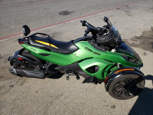 2BXNABC10DV000358 - 2013 CAN-AM SPYDER ROA RS GREEN photo 1