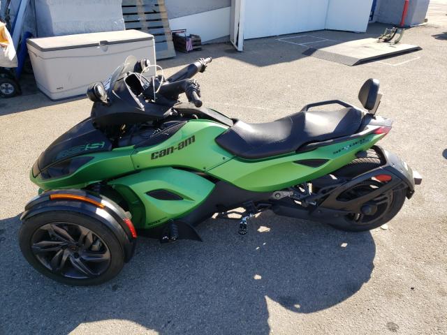 2BXNABC10DV000358 - 2013 CAN-AM SPYDER ROA RS GREEN photo 3