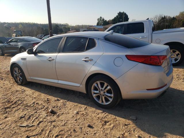 5XXGM4A74DG182618 - 2013 KIA OPTIMA LX SILVER photo 2