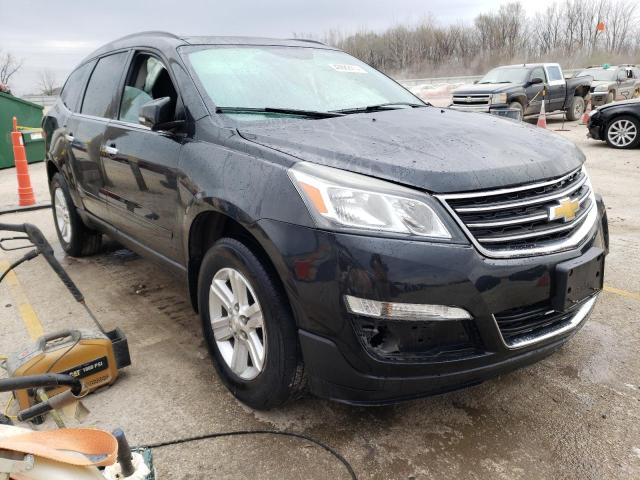 1GNKVJKD2DJ218724 - 2013 CHEVROLET TRAVERSE LT BLACK photo 4