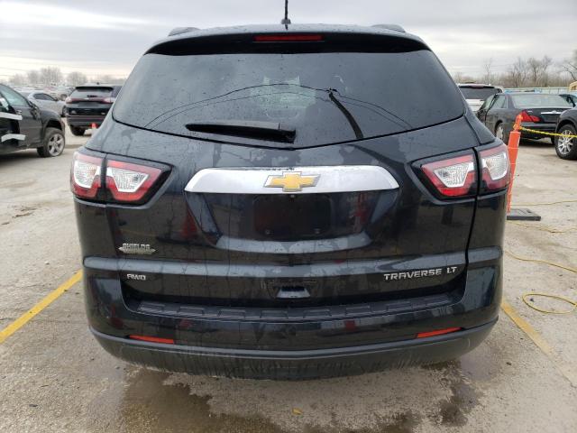 1GNKVJKD2DJ218724 - 2013 CHEVROLET TRAVERSE LT BLACK photo 6