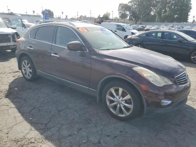 JN1AJ0HP3BM800695 - 2011 INFINITI EX35 BASE 勃艮第红 照片 4