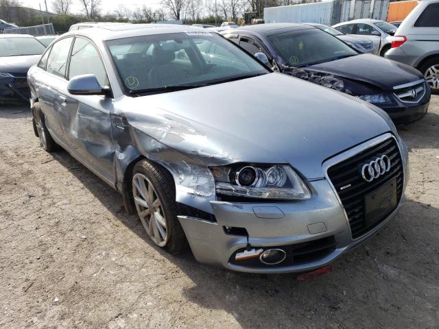 WAUKGAFB4BN050048 - 2011 AUDI A6 PRESTIGE ვერცხლისფერი ფოტო 4