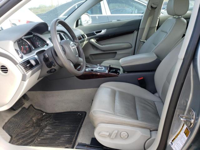 WAUKGAFB4BN050048 - 2011 AUDI A6 PRESTIGE ვერცხლისფერი ფოტო 7