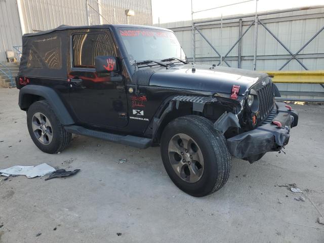 1J4FA24119L775306 - 2009 JEEP WRANGLER X BLACK photo 4