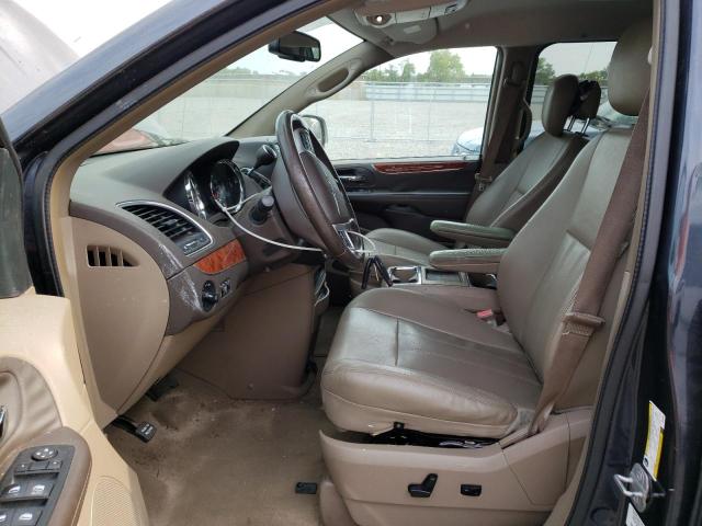 2C4RC1BG4ER433901 - 2014 CHRYSLER TOWN & COU TOURING ლურჯი ფოტო 7