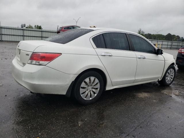 5KBCP3F89AB011722 - 2010 HONDA ACCORD EXL WHITE photo 3