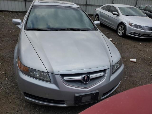 19UUA66225A079457 - 2005 ACURA TL SILVER photo 5