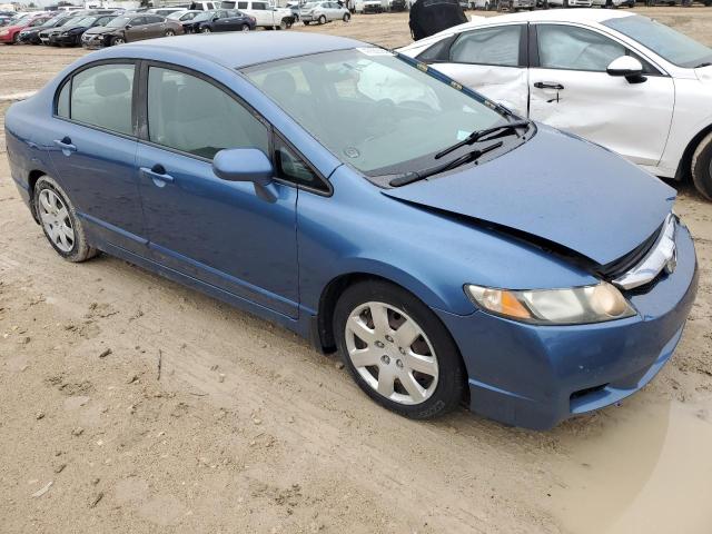 19XFA1F53AE016234 - 2010 HONDA CIVIC LX BLUE photo 4