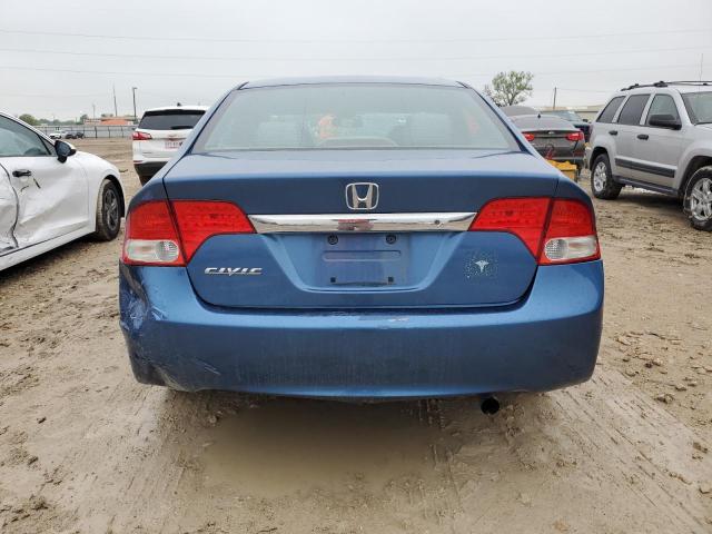 19XFA1F53AE016234 - 2010 HONDA CIVIC LX BLUE photo 6