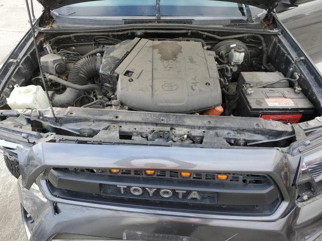 3TMJU4GN2FM184445 - 2015 TOYOTA TACOMA DOUBLE CAB PRERUNNER CHARCOAL photo 11