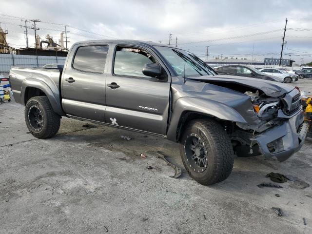 3TMJU4GN2FM184445 - 2015 TOYOTA TACOMA DOUBLE CAB PRERUNNER CHARCOAL photo 4