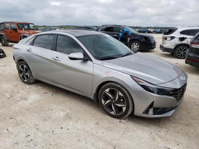 5NPLP4AG7NH059245 - 2022 HYUNDAI ELANTRA LIMITED GRAY photo 4