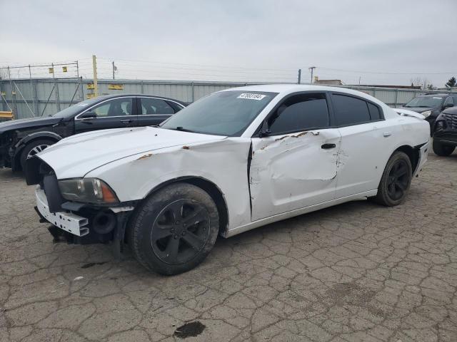 2C3CDXBG9EH145095 - 2014 DODGE CHARGER SE WHITE photo 1