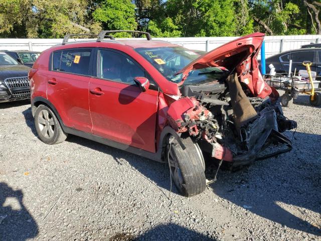 KNDPB3A25D7477627 - 2013 KIA SPORTAGE BASE RED photo 4