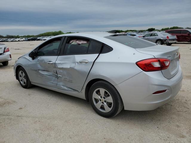 1G1BC5SM9J7135606 - 2018 CHEVROLET CRUZE LS SILVER photo 2