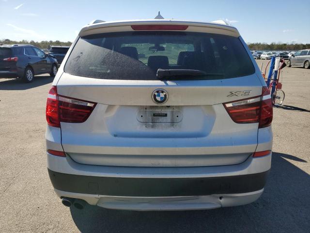 5UXWX7C50BLT78440 - 2011 BMW X3 XDRIVE35I SILVER photo 6