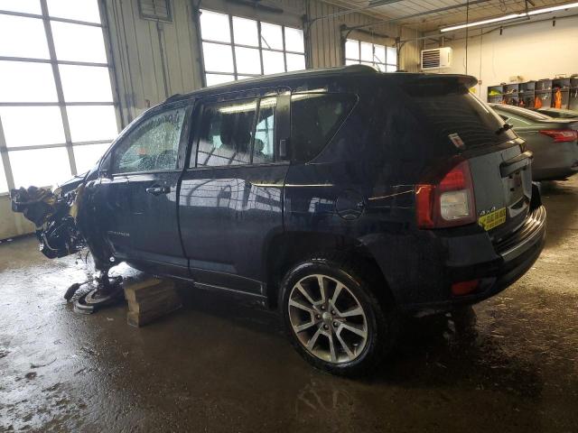 1C4NJDCBXED684059 - 2014 JEEP COMPASS LIMITED BLUE photo 2