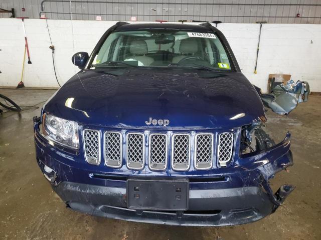 1C4NJDCBXED684059 - 2014 JEEP COMPASS LIMITED BLUE photo 5