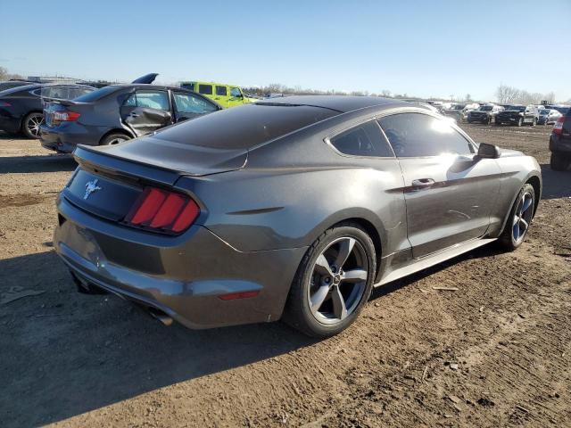 1FA6P8AM0G5296324 - 2016 FORD MUSTANG GRAY photo 3