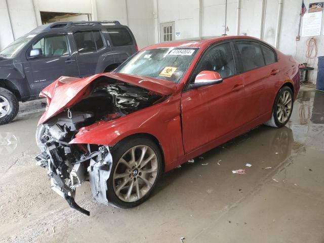 WBA3B1G57ENT00687 - 2014 BMW 320 I RED photo 1