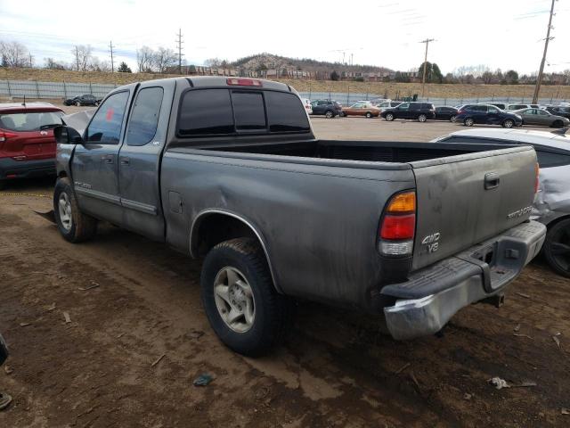 5TBBT44124S444700 - 2004 TOYOTA TUNDRA ACCESS CAB SR5 GRAY photo 2