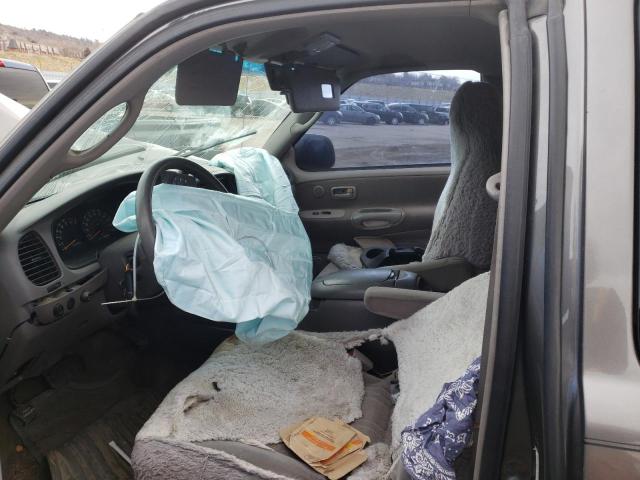 5TBBT44124S444700 - 2004 TOYOTA TUNDRA ACCESS CAB SR5 GRAY photo 7